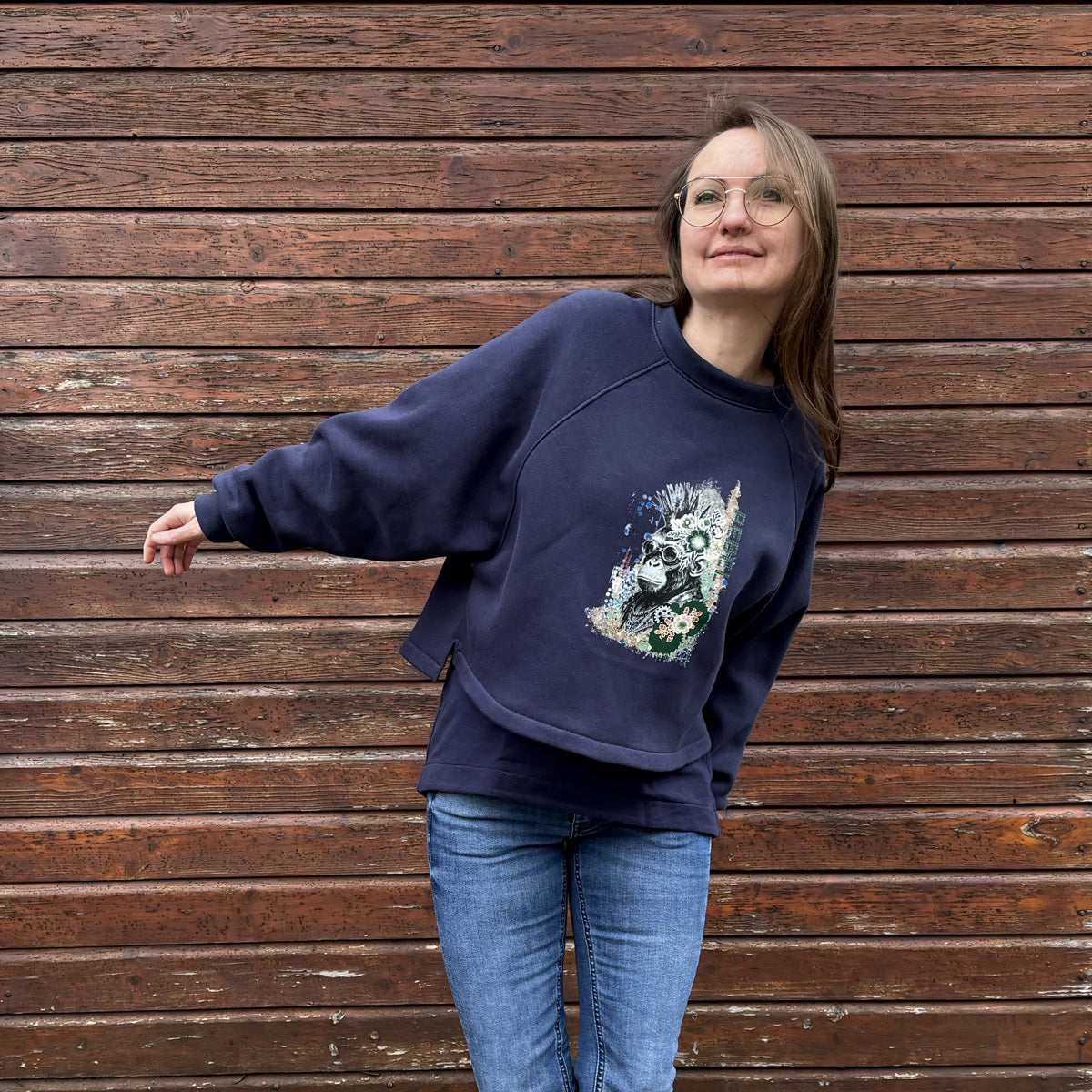 Bügelbild Rebel Blooms | Steampunk Animals