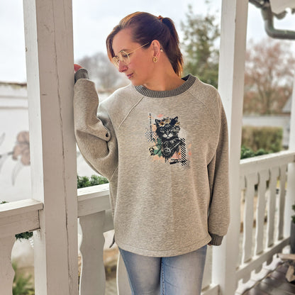 Bügelbild Cat Grace | Steampunk Animals