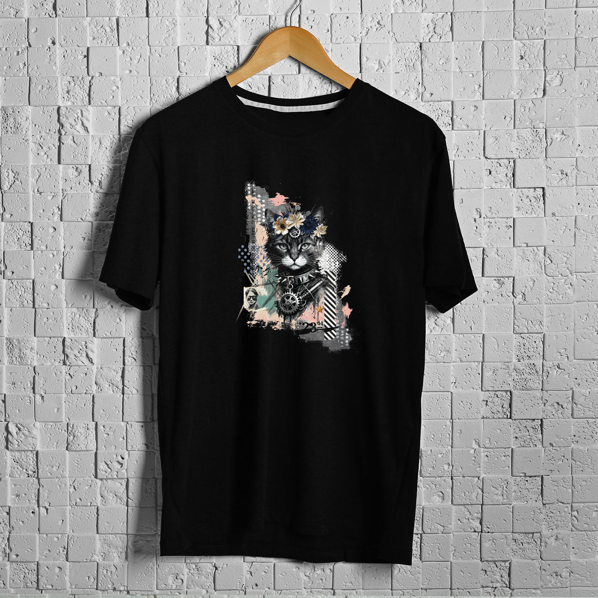 Bügelbild Cat Grace | Steampunk Animals