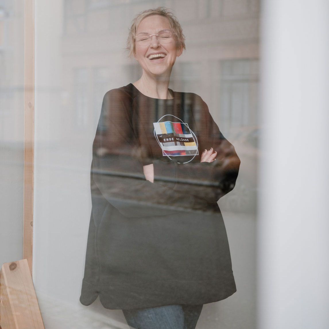 Bügelbild Ende Gelände - Bügelbild für Erwachsene