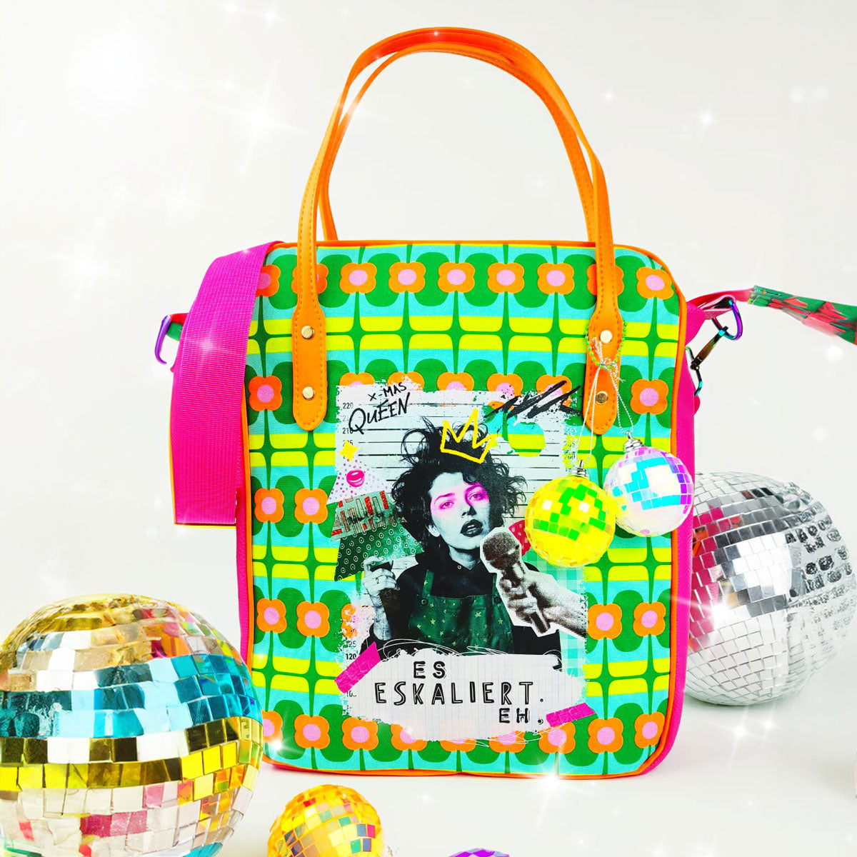 Bügelbild Es eskaliert eh | X-Mas Special