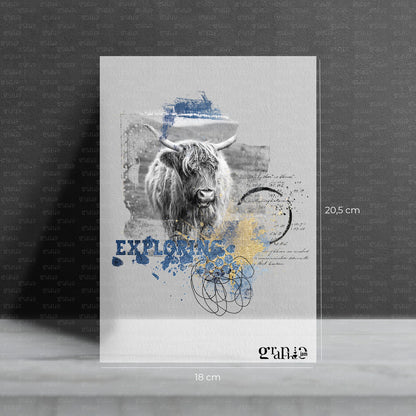 Bügelbild Yak - Inner Journey