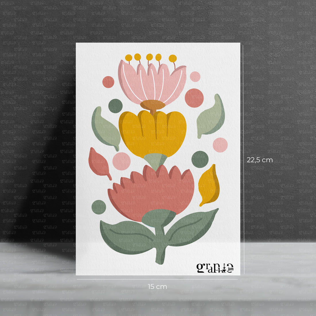 Bügelbild Growing Happy