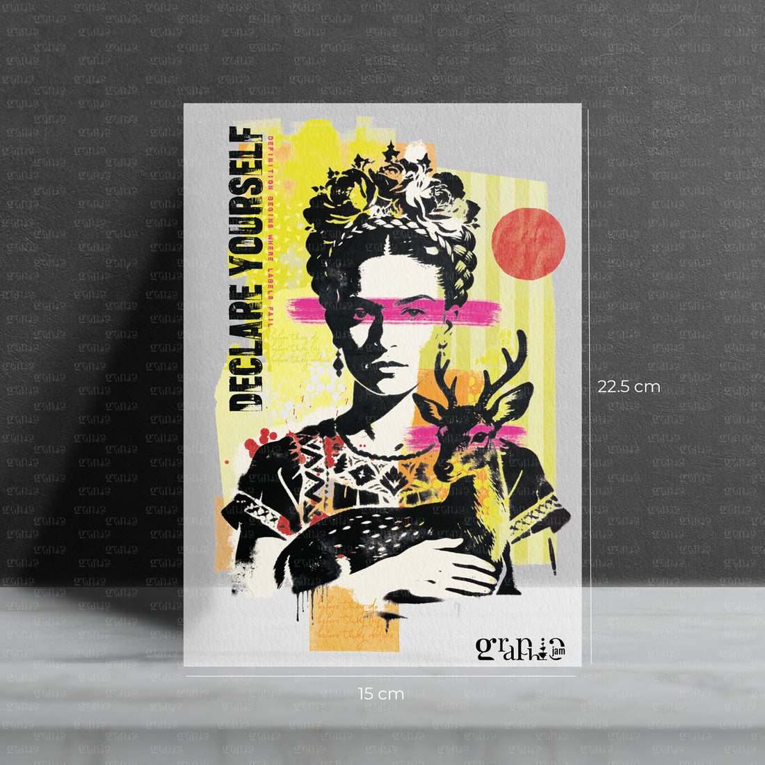 Bügelbild  "Iconic artist"