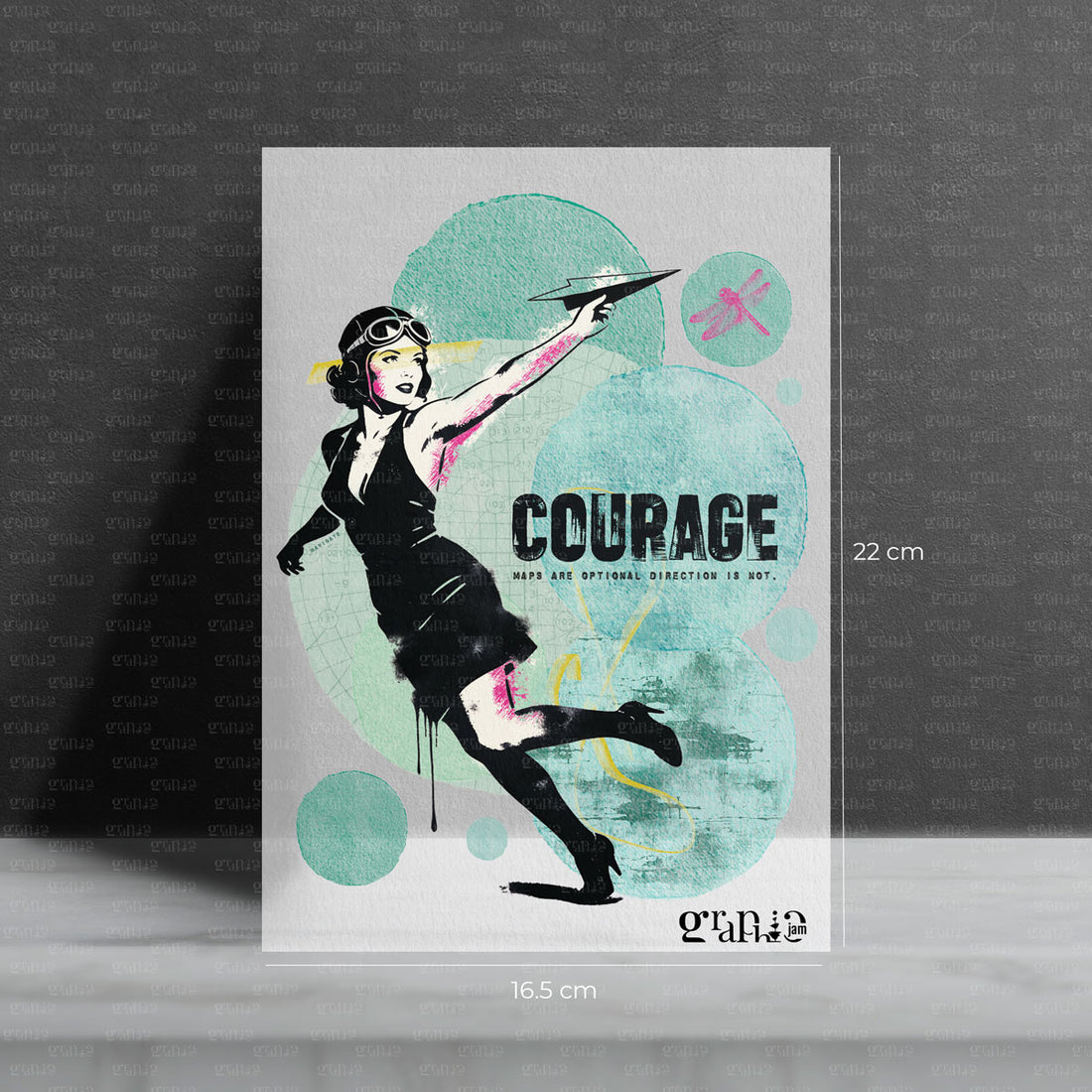 Bügelbild  "Iconic aviator"