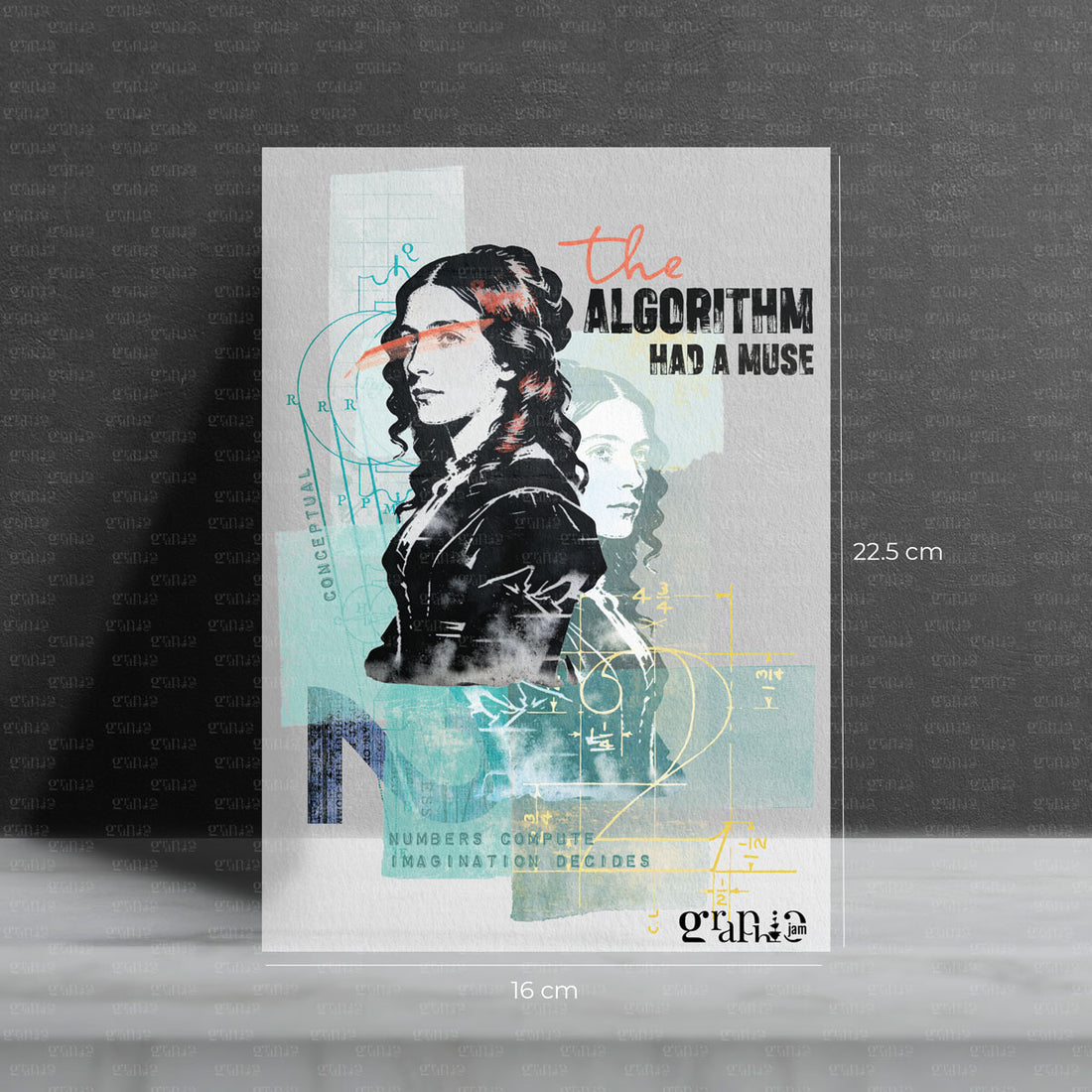 Bügelbild  "Iconic mathematics"