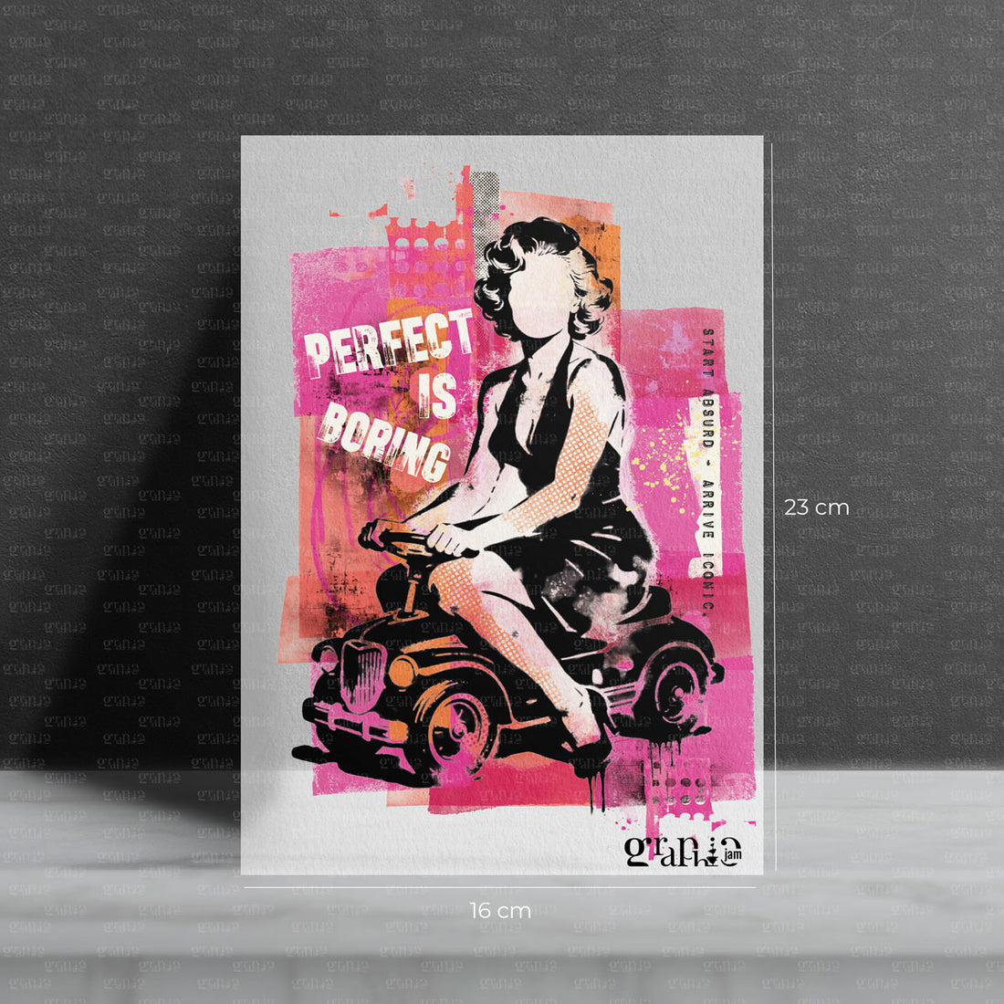 Bügelbild  "Iconic screen icon"