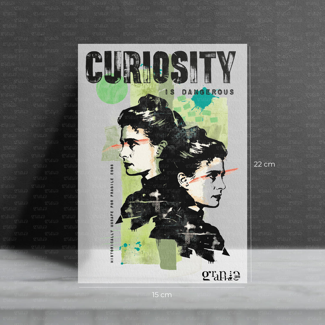 Bügelbild  "Iconic science"