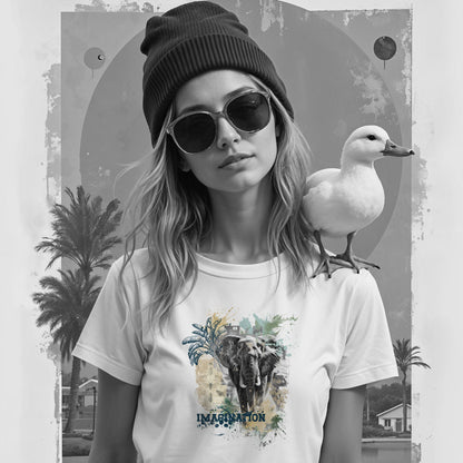 Bügelbild Elefant - Imagination