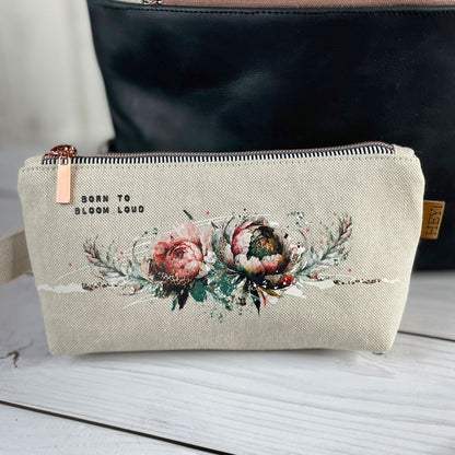 Bügelbild Leopeonie Borte Set