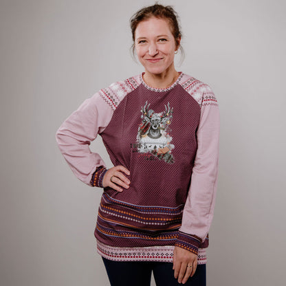 Bügelbild Moody Christmas Deer | X-Mas Special