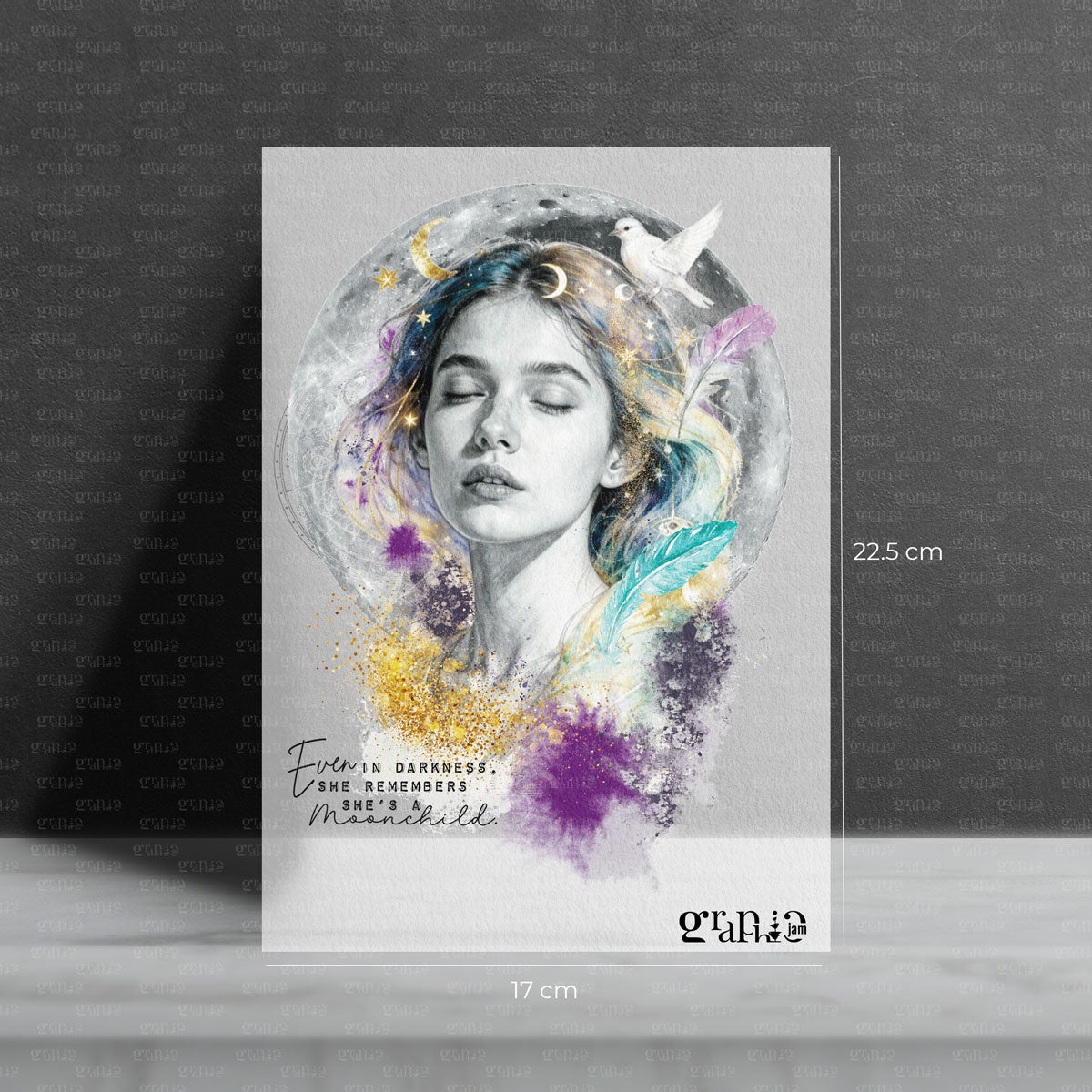 Bügelbild Moonchild