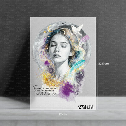 Bügelbild Moonchild