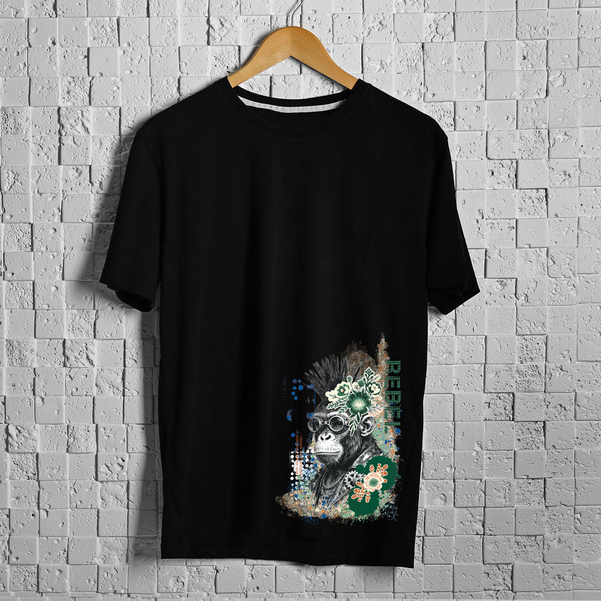 Bügelbild Rebel Blooms | Steampunk Animals