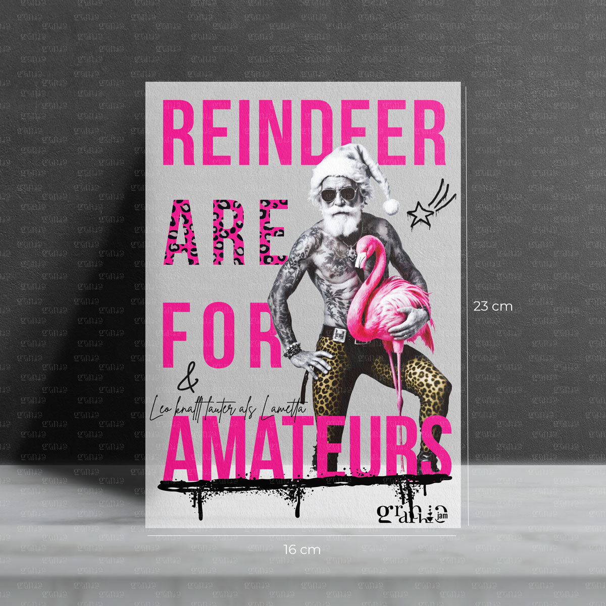 Bügelbild Reindeer amateurs | X-Mas Special