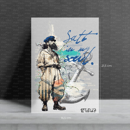 Bügelbild Salty Soul | Vorbestellung