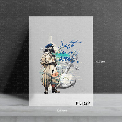 Bügelbild Salty Soul | Vorbestellung