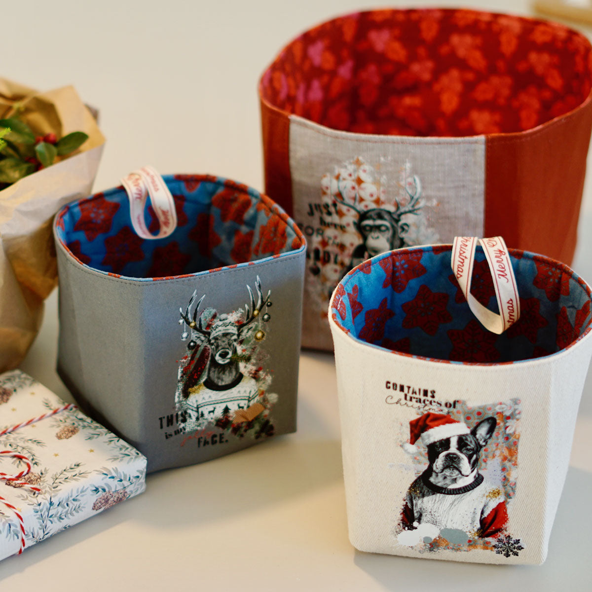 Bügelbild Set - Moody X-Mas Animals | X-Mas Special