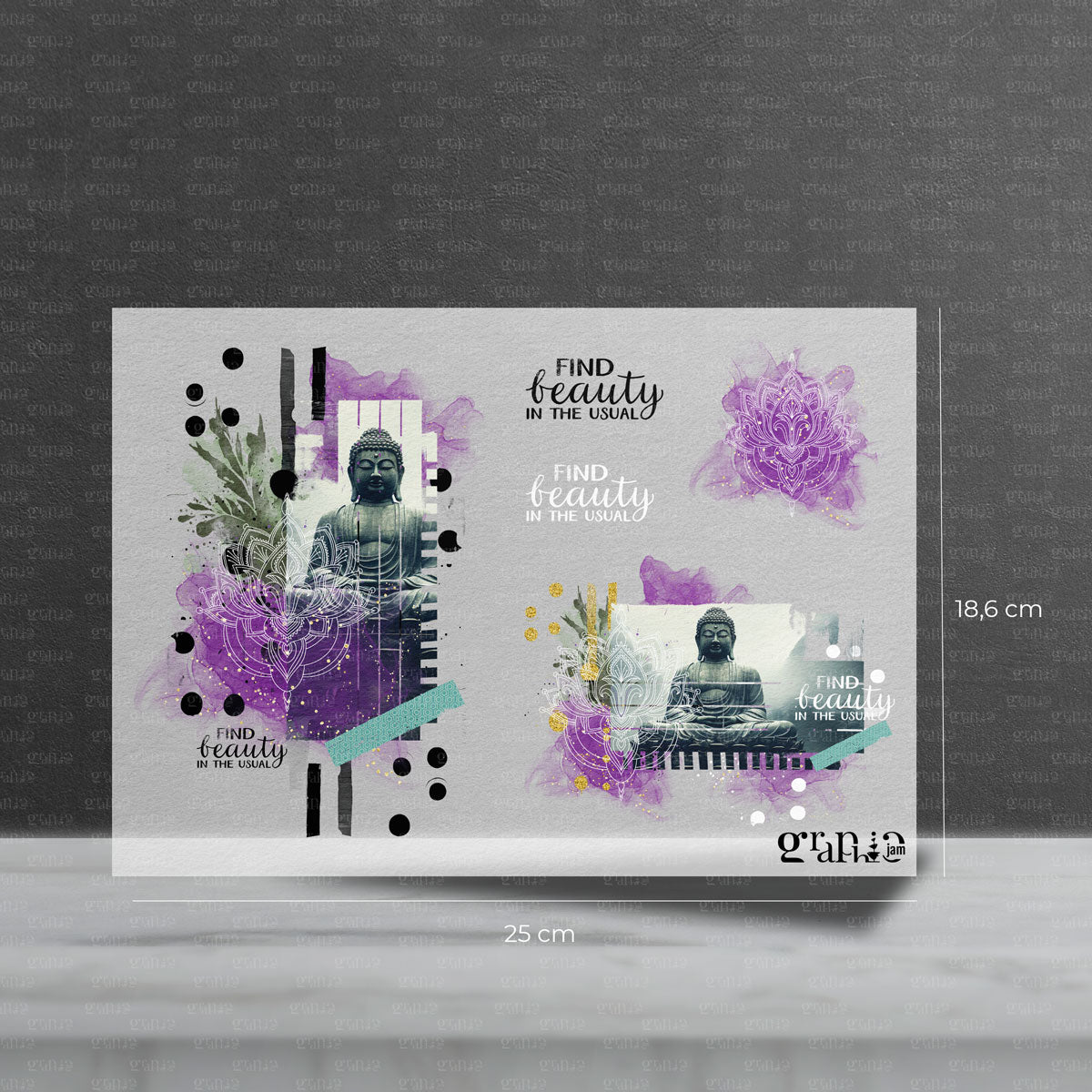 Bügelbild Set - Beauty in usual