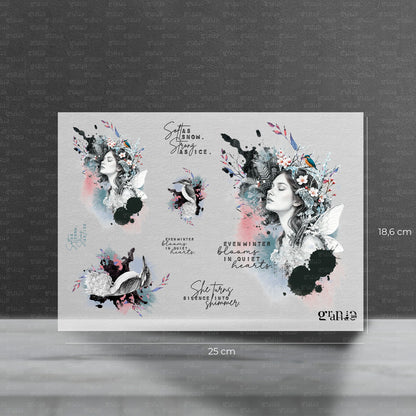 Bügelbild Set - Eisvogel | Pocket Stories