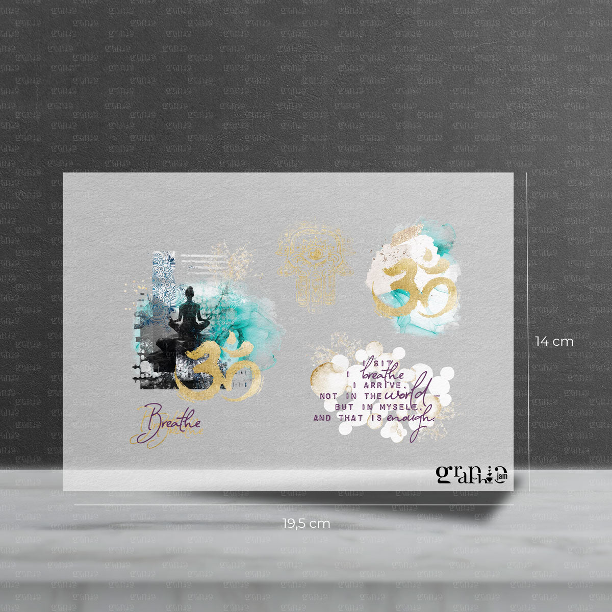 Bügelbild Set - OM
