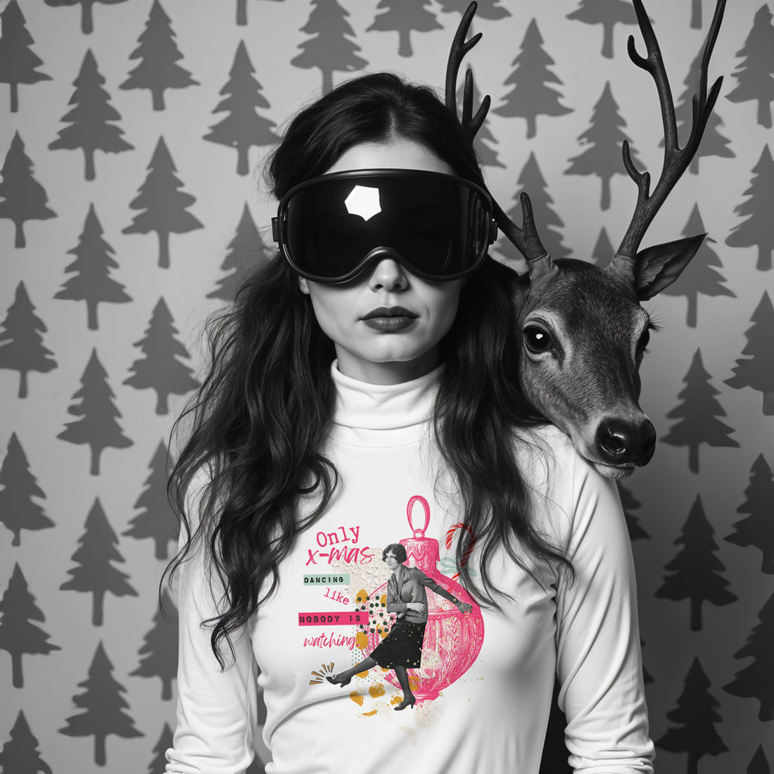 Bügelbild Dancing like nobody watching | X-Mas Special