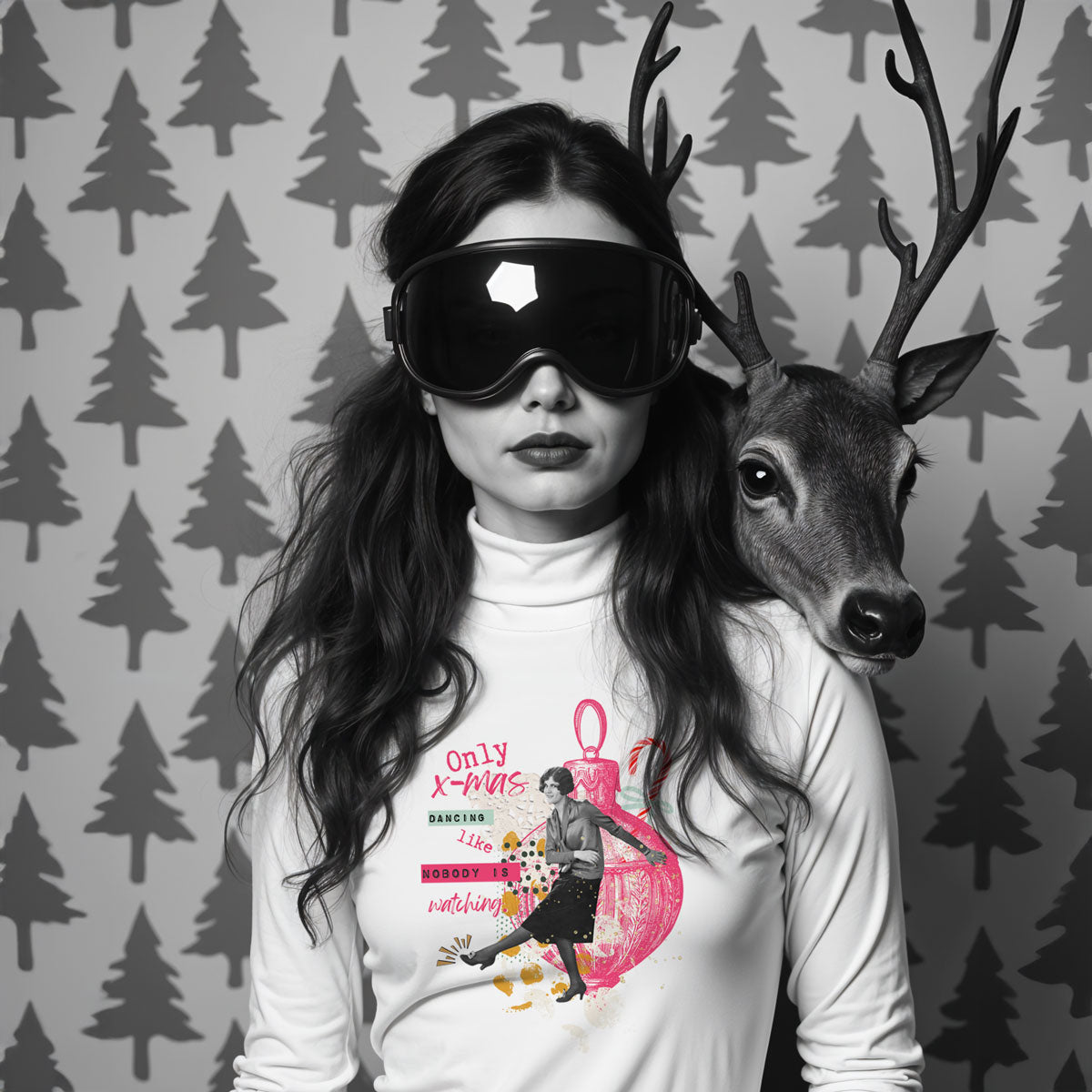 Bügelbild Dancing like nobody watching | X-Mas Special