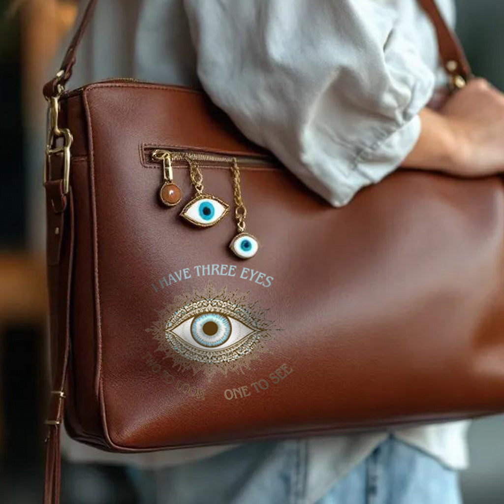 Bügelbild &quot;I Have Three Eyes – Two to Look, One to See&quot; - Graphic Jam 