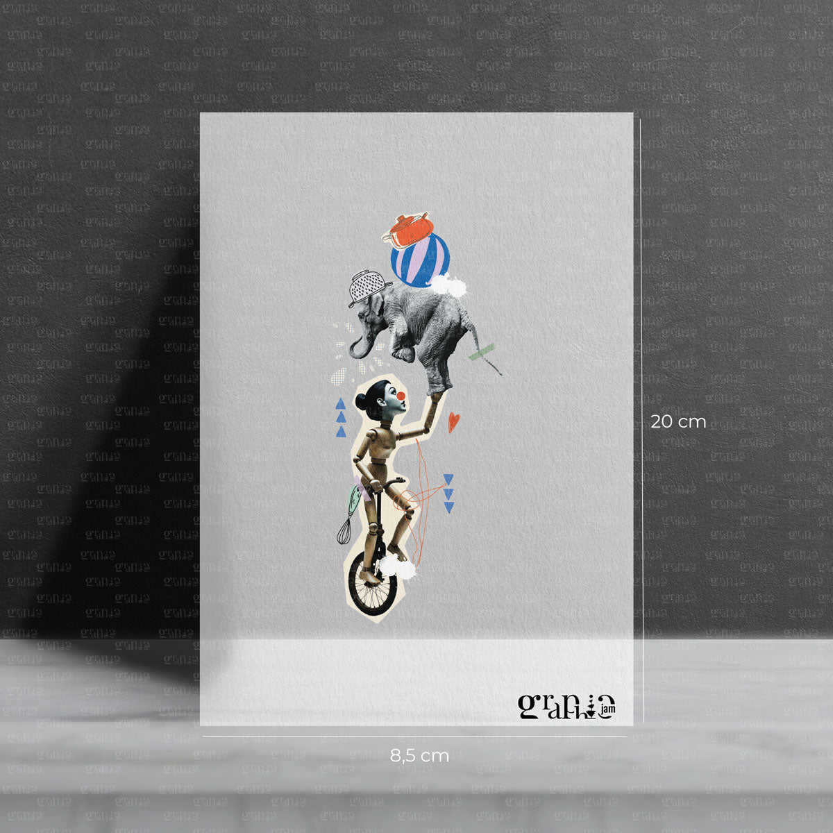 Bügelbild Balance - Graphic Jam 