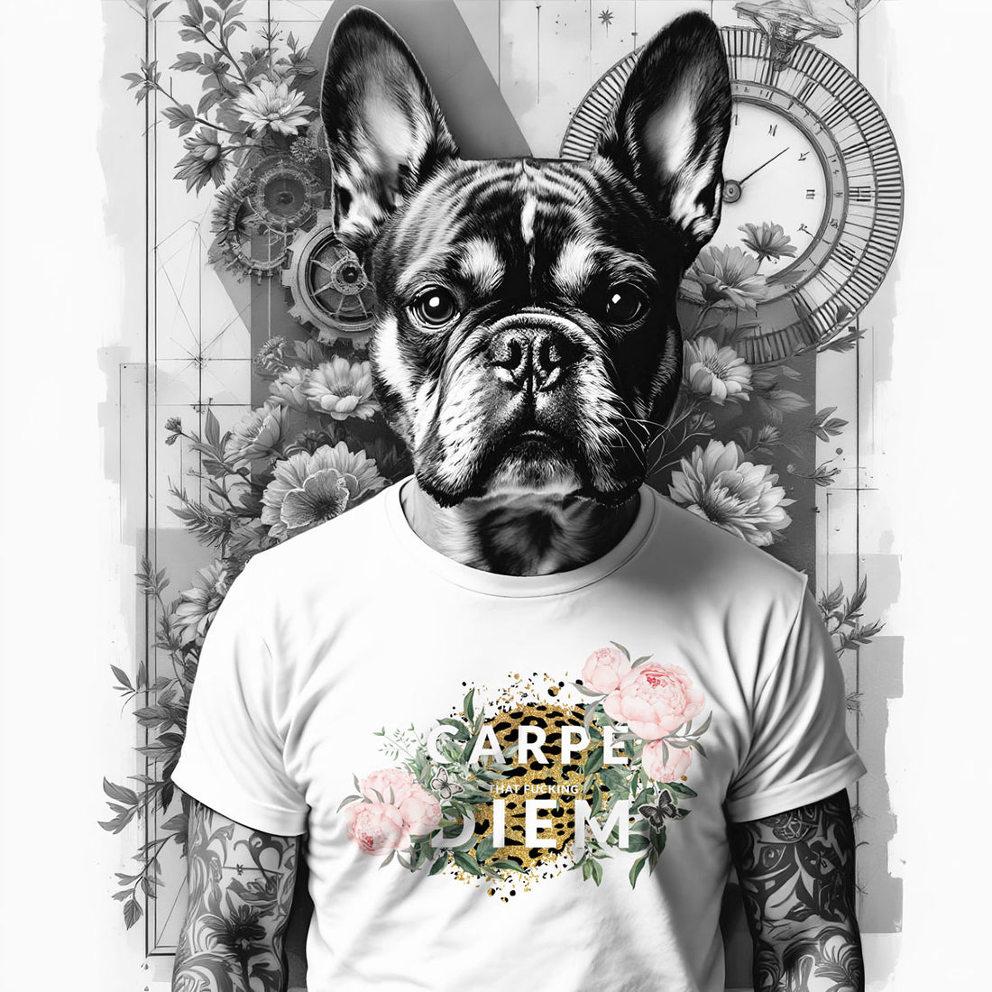 Bügelbild Carpe Diem