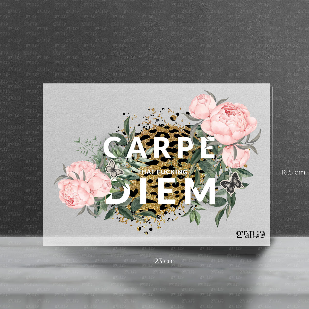 Bügelbild Carpe Diem