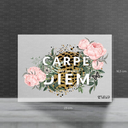 Bügelbild Carpe Diem