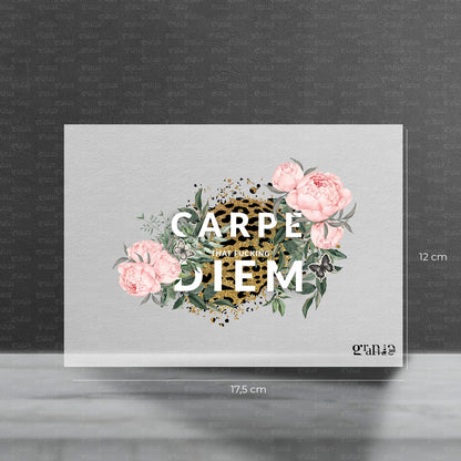 Bügelbild Carpe Diem