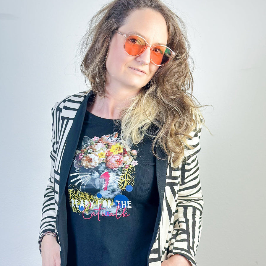 Bügelbild catwalk gross beispiel