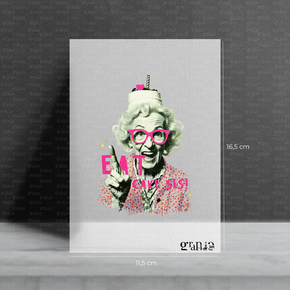 Bügelbild Eat Cake - Graphic Jam 