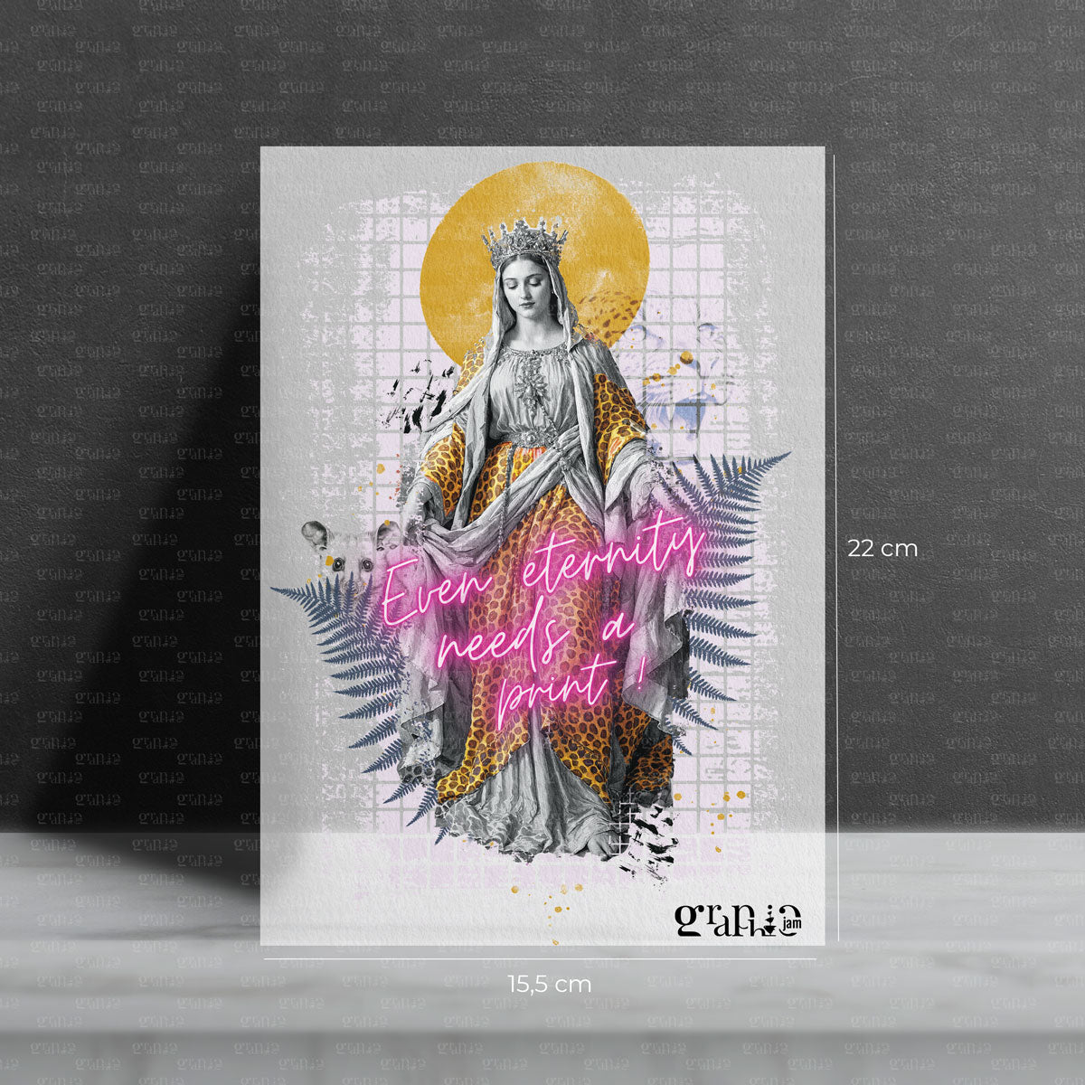 Bügelbild Even Eternity needs a print | X-Mas Special