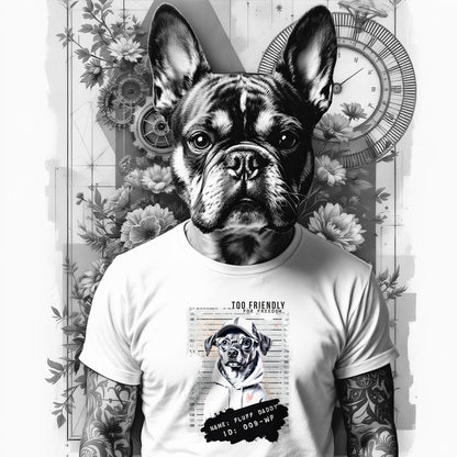 Bügelbild Fluff Daddy - Hunde Bügelbild