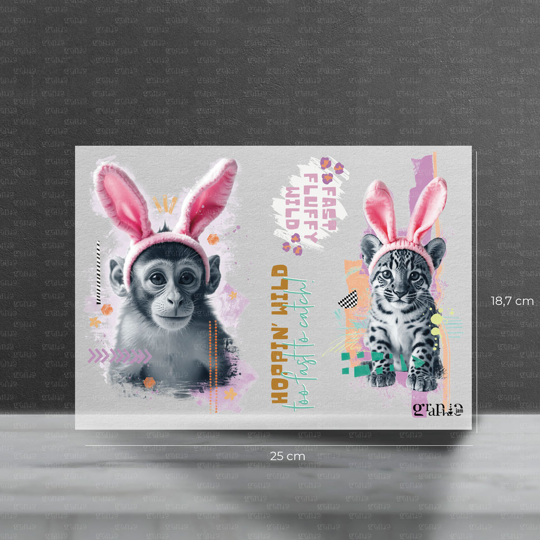Bügelbild für Ostern Kinder