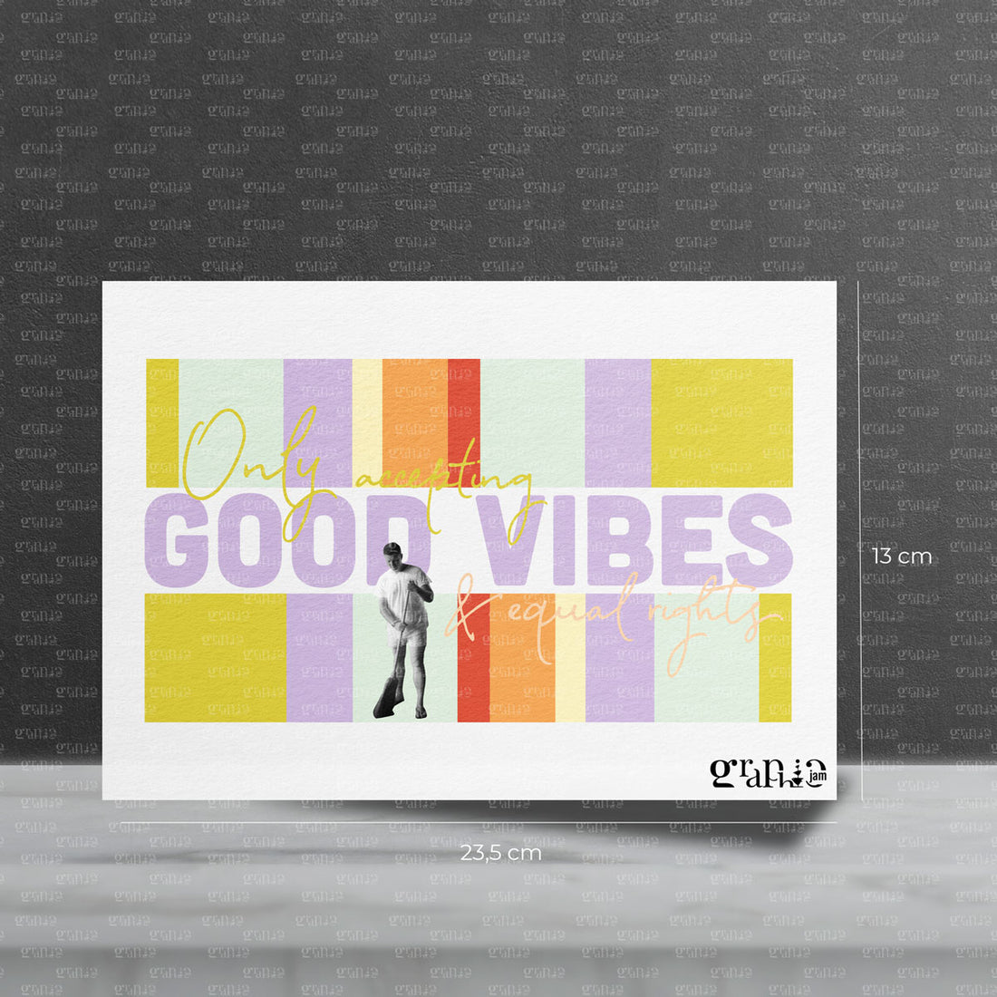 Bügelbild  "Good Vibes"