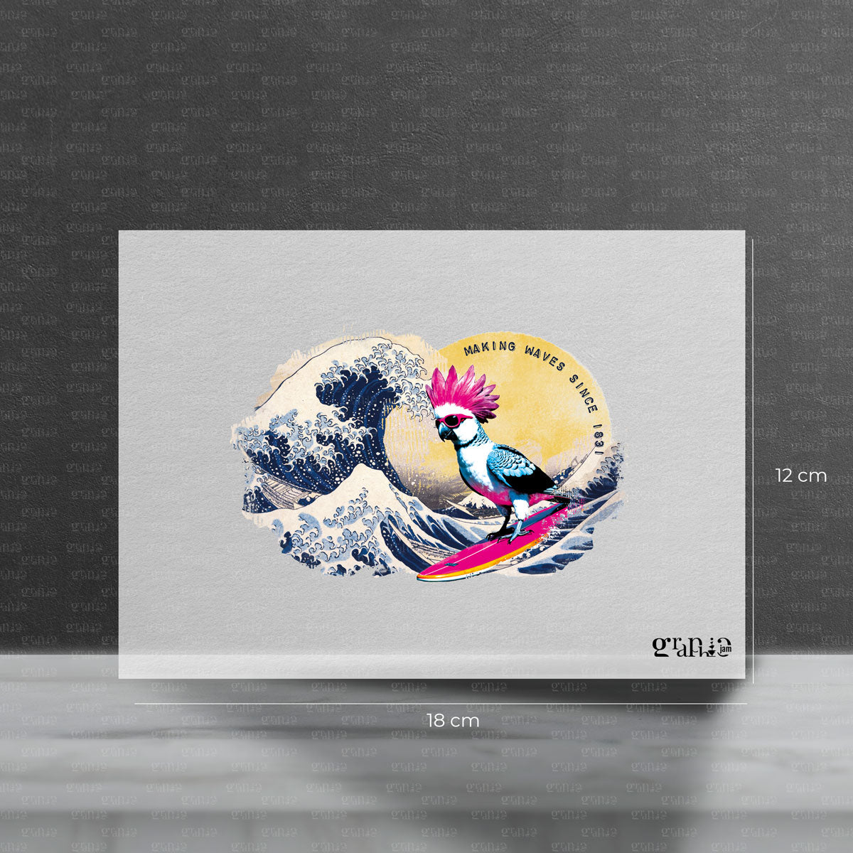 Bügelbild Great Kakadu - Art Edition