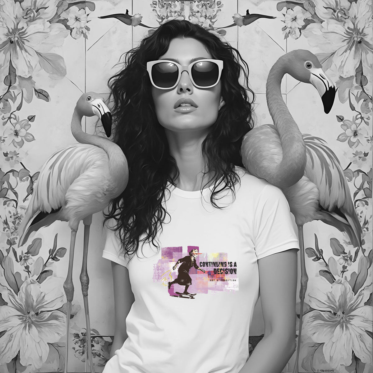 Bügelbild  "Iconic rebel"
