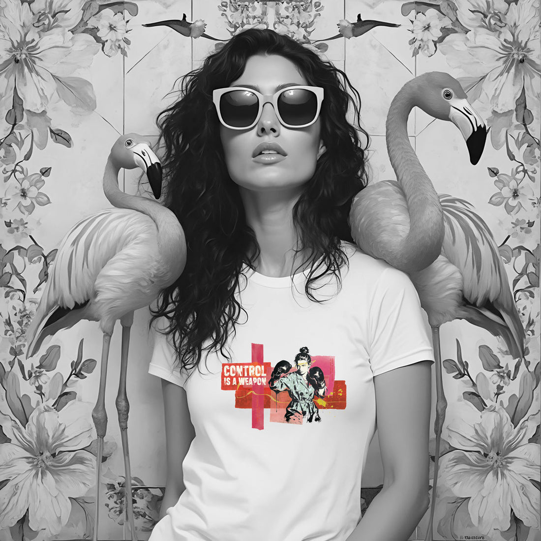 Bügelbild  "Iconic fighter"