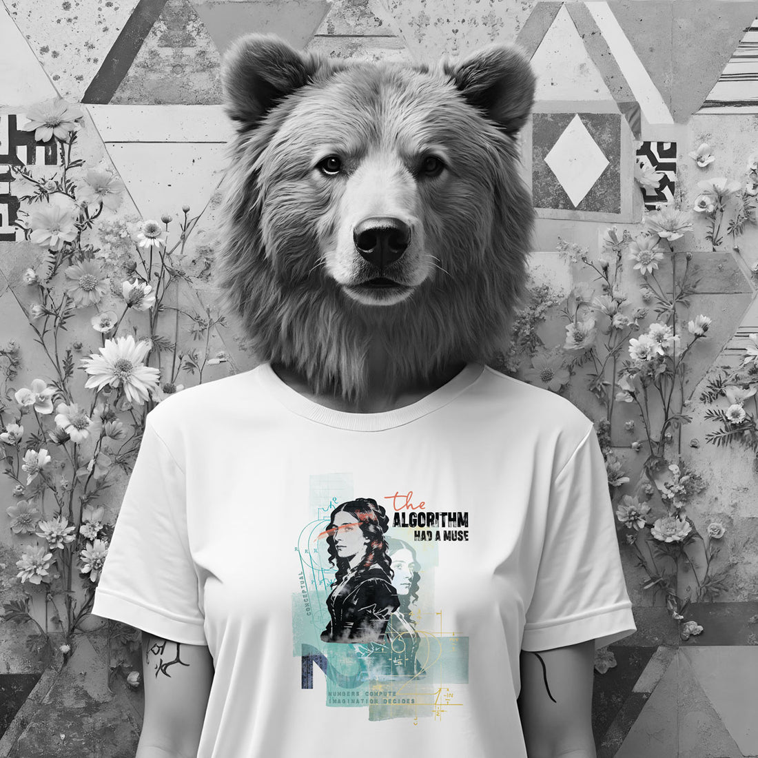 Bügelbild  "Iconic mathematics"