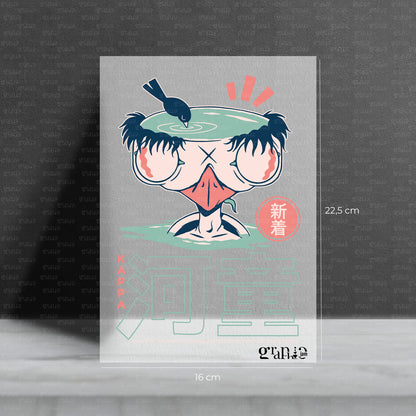 Bügelbild Kappa Yōkai