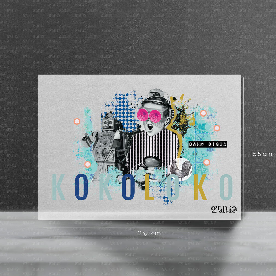 Bügelbild Kokoloko