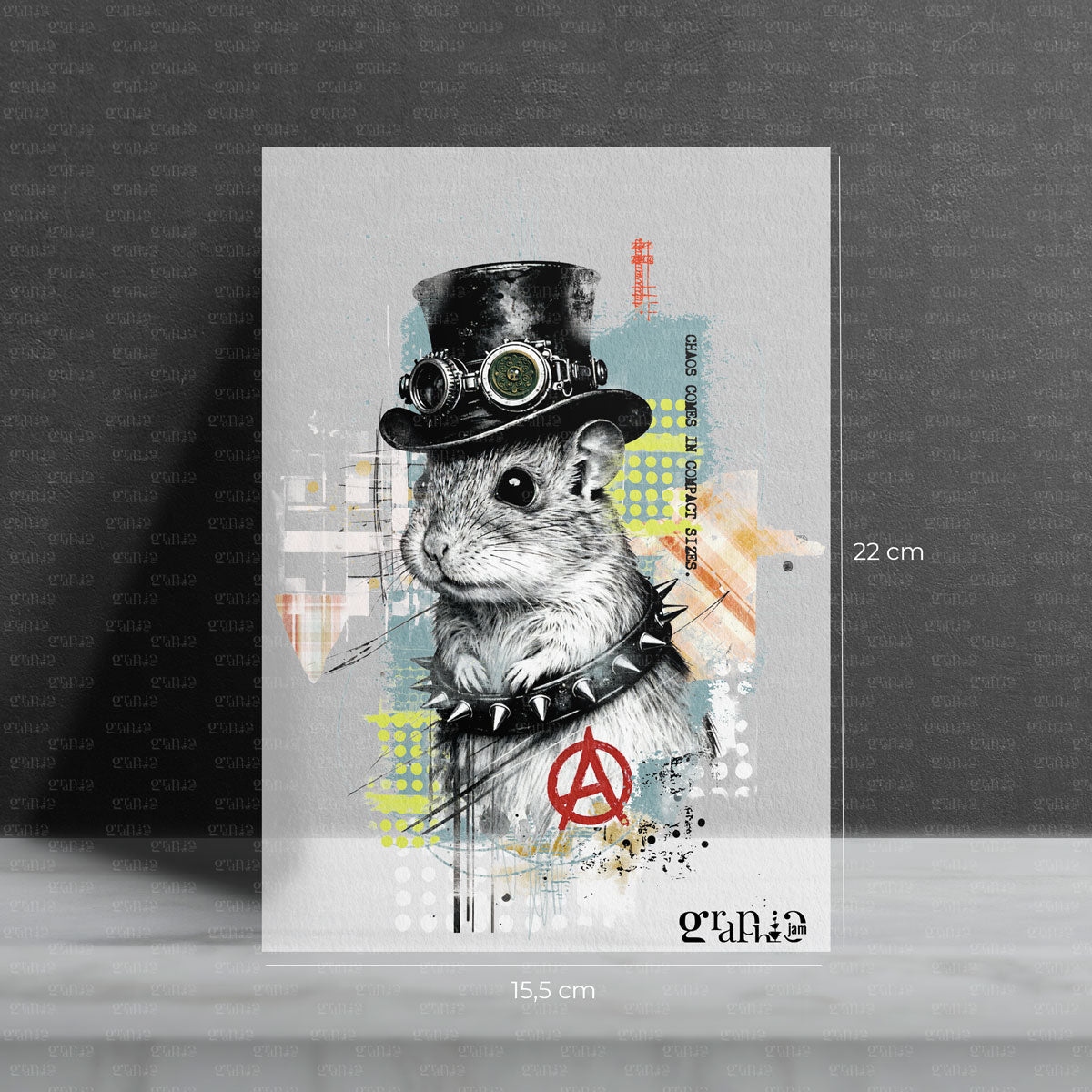 Bügelbild Mini Rebel | Steampunk Animals