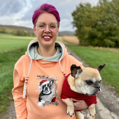 Bügelbild Moody Christmas Dog | X-Mas Special