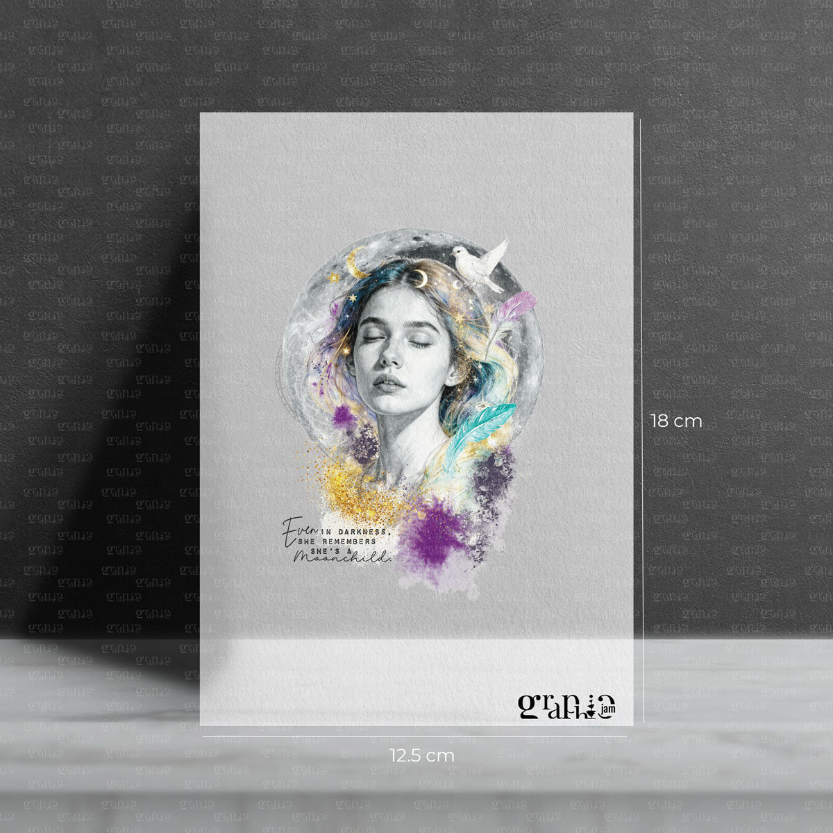 Bügelbild Moonchild