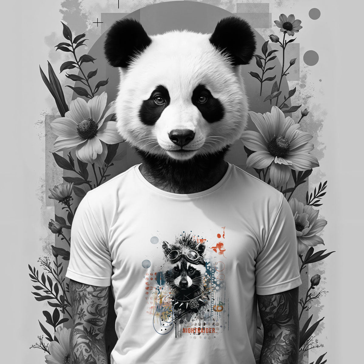 Bügelbild Night Raider | Steampunk Animals