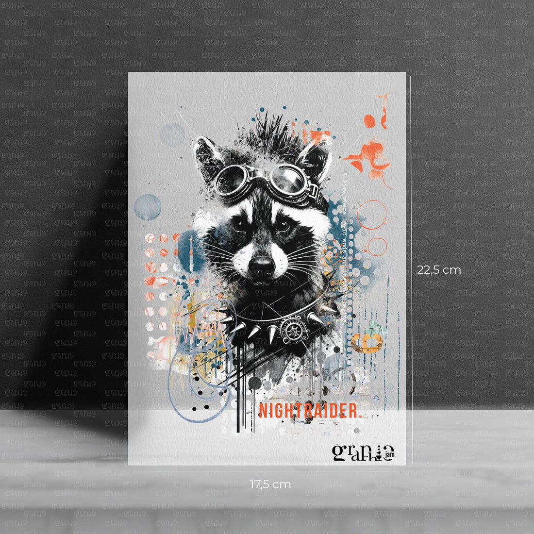 Bügelbild Night Raider | Steampunk Animals